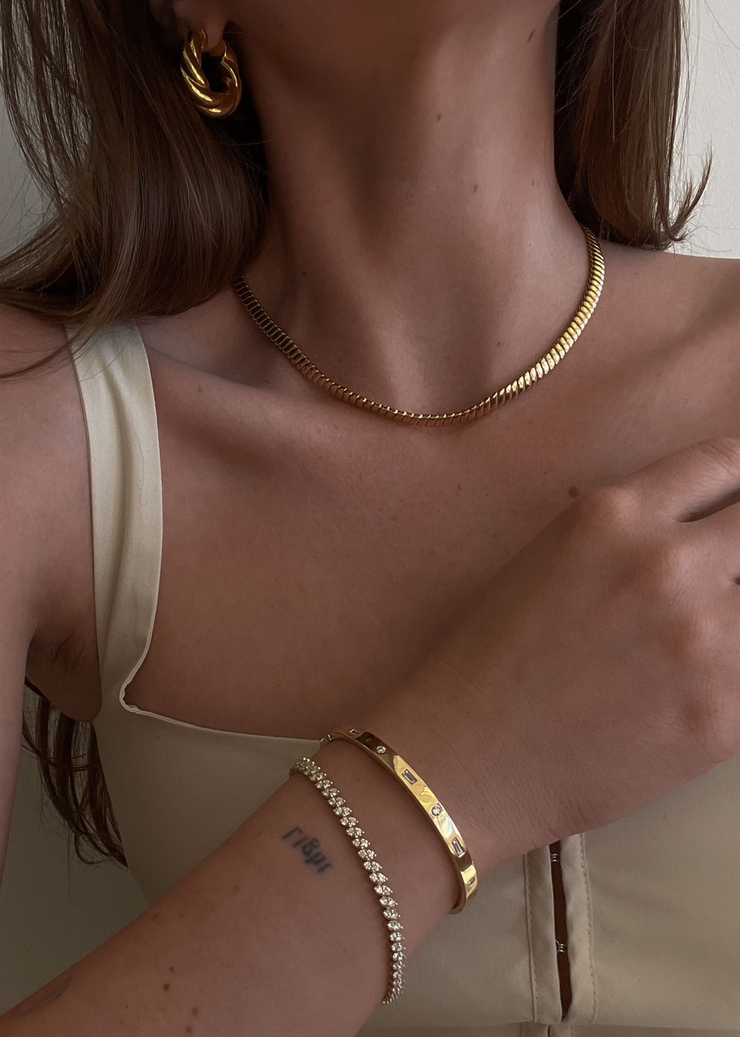 Tara bangle bracelet diamond